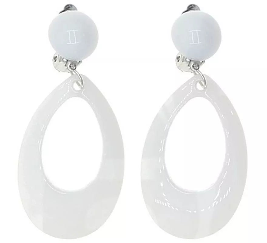 Translation missing: en.Pendientes de Sevillana Ovalados de 8 cm en varios colores