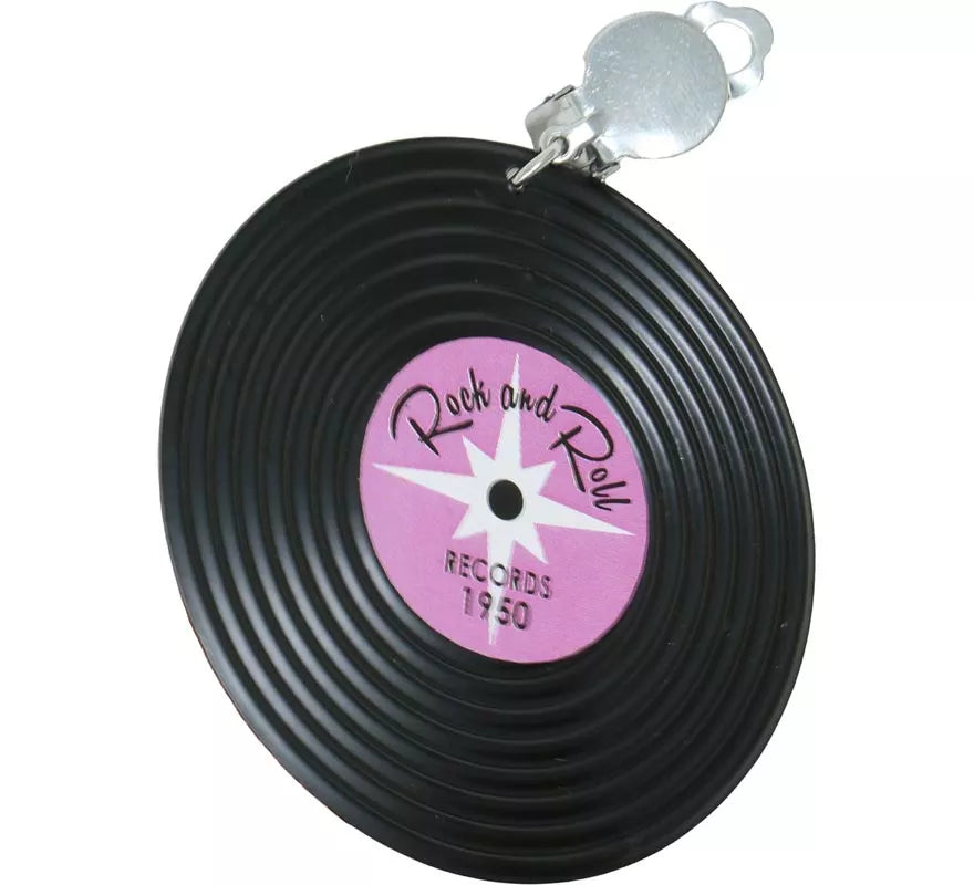 Pendientes Discos de Vinilo de 5 cm