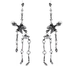 Skeleton Earrings