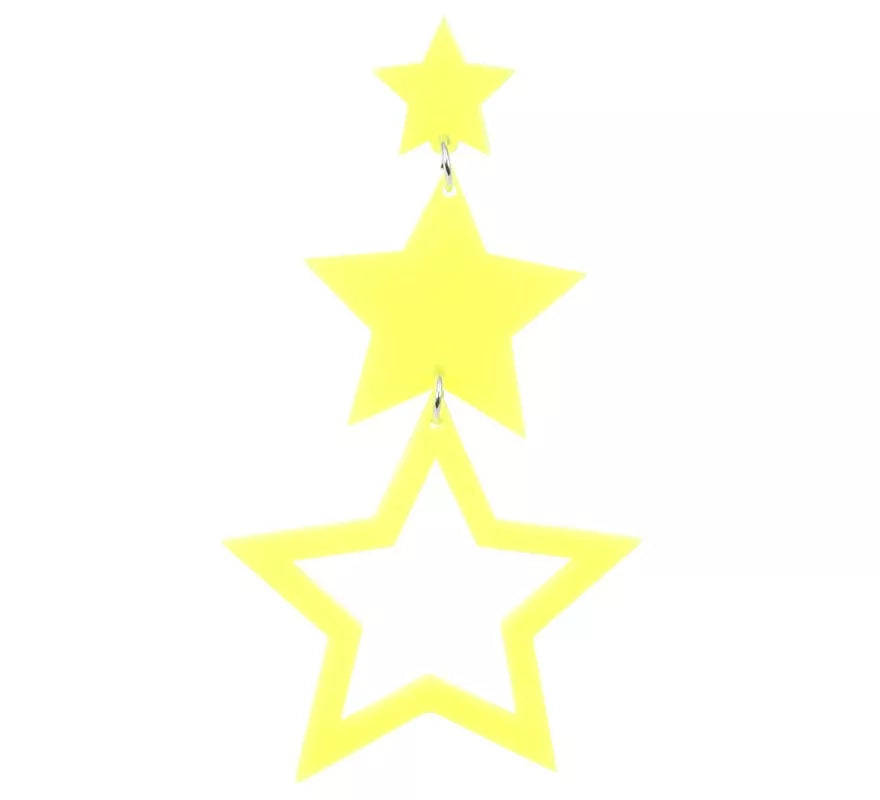 Translation missing: en.Pendientes Estrellas Neón en colores surtidos