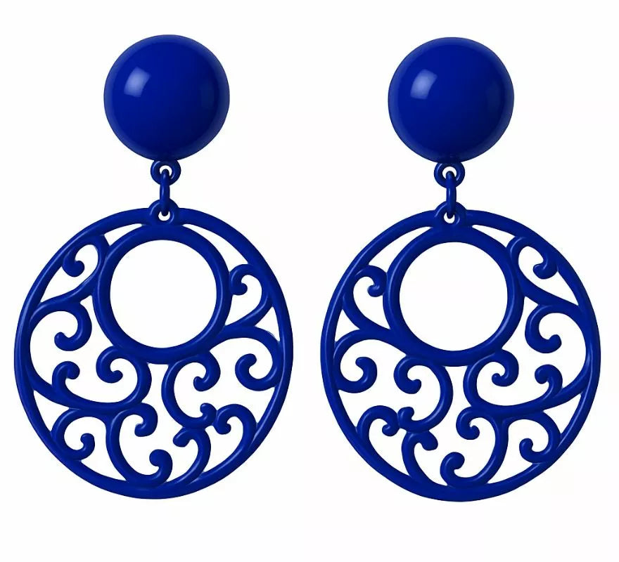 Translation missing: en.Pendientes Flamenca Circulares con adornos en varios colores