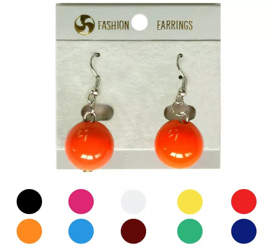 Pendientes Flamenca de Bola en varios colores