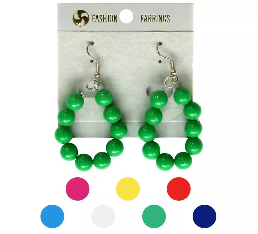 Translation missing: en.Pendientes Flamenca de Cuentas en varios colores