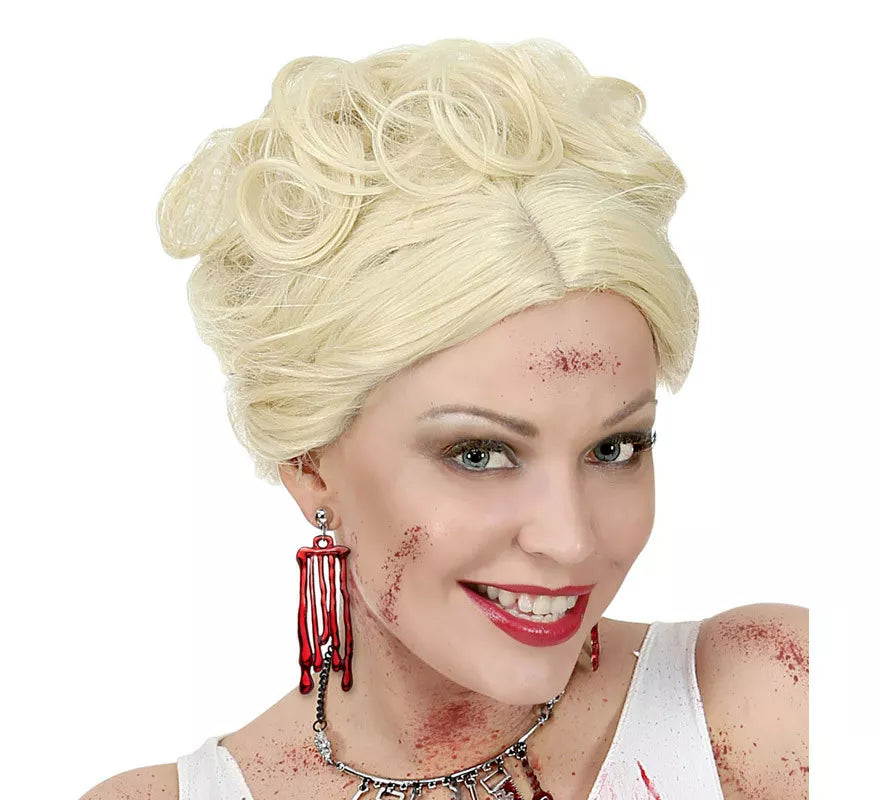 Pendientes Halloween de Sangre Chorreando