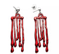 Pendientes Halloween de Sangre Chorreando