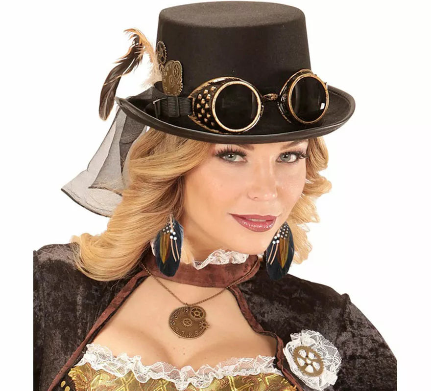 Pendientes Indios con Plumas y Perlitas