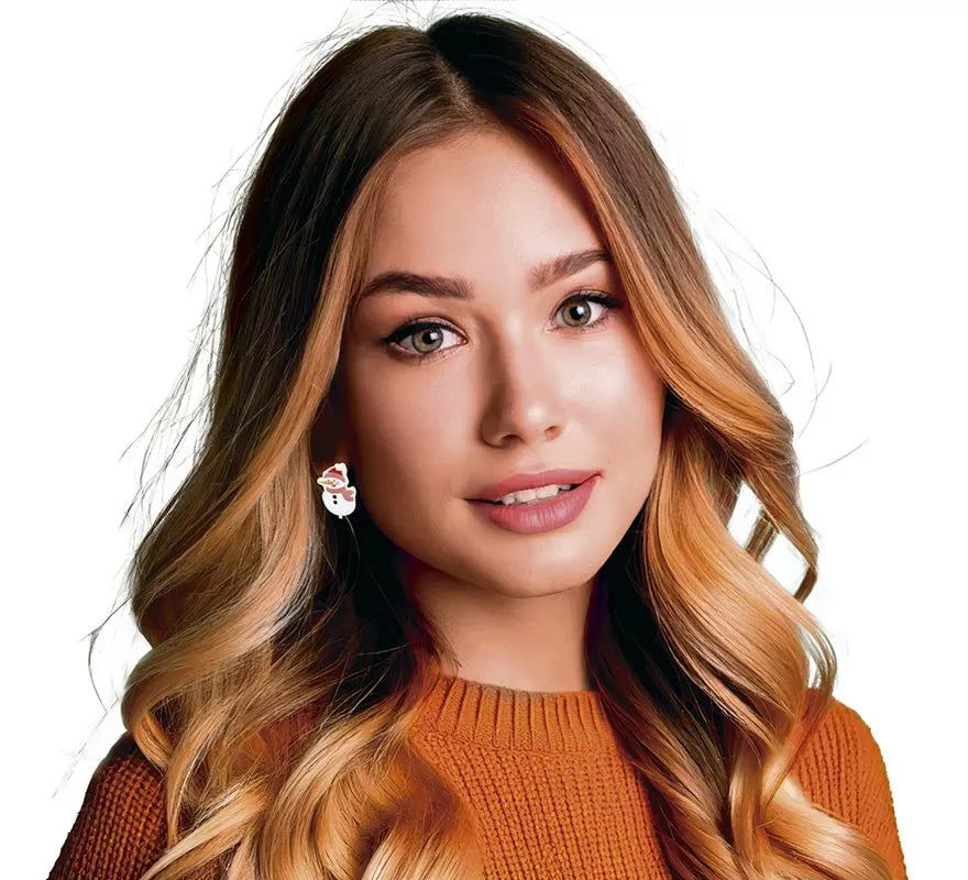 Translation missing: en.Pendientes Muñeco de Nieve