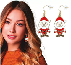 Santa Claus earrings