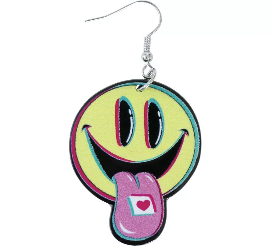 Pendientes Psicodélicos Smile