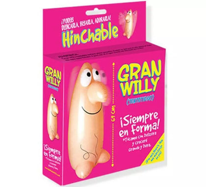 Pene Hinchable Tentetieso El Gran Willy de 69 cm
