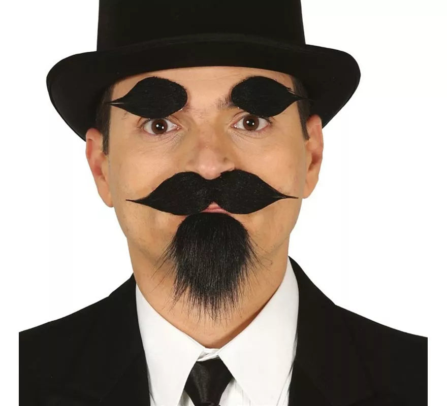 Translation missing: en.Perilla, Bigote y Cejas con Adhesivo