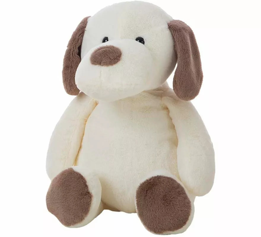 Translation missing: en.Perrito Kai de Peluche blanco en varios tamaños