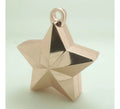 Peso para Globos de Estrella Oro Rosa