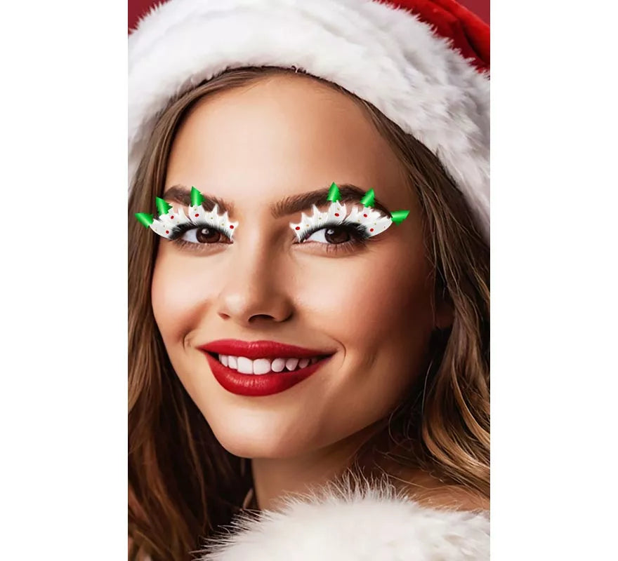 Pestañas con Arboles de Navidad