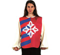 Peto Medieval Flor de Lis blanca doble cara para adulto
