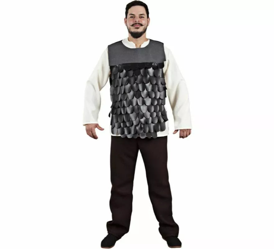 Translation missing: en.Peto o Armadura Medieval de Escamas para hombre en dos colores