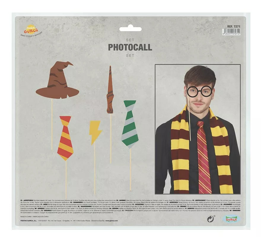 Photocall de Estudiante de Magia de 6 piezas