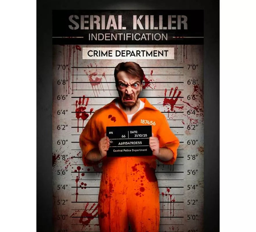 Photocall Serial Killer Tela de 120x200 cm