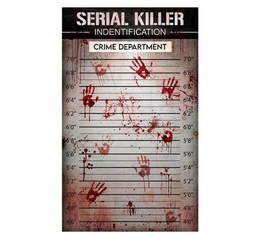 Translation missing: en.Photocall Serial Killer Tela de 120x200 cm