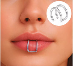 Fake Double Lip Piercing