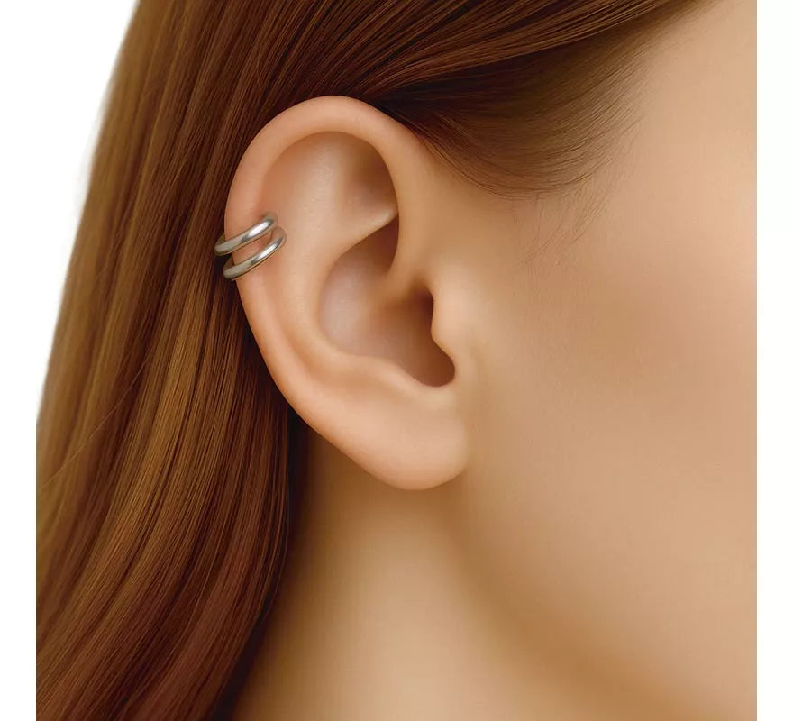 Piercing Doble Labio Falso