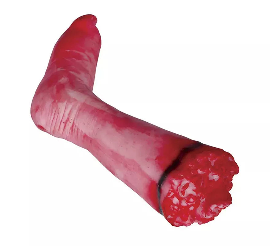 Translation missing: en.Pierna con sangre de látex de 36 cm