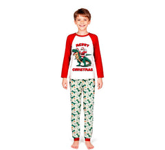 Dinosaur Christmas Pajamas for Kids