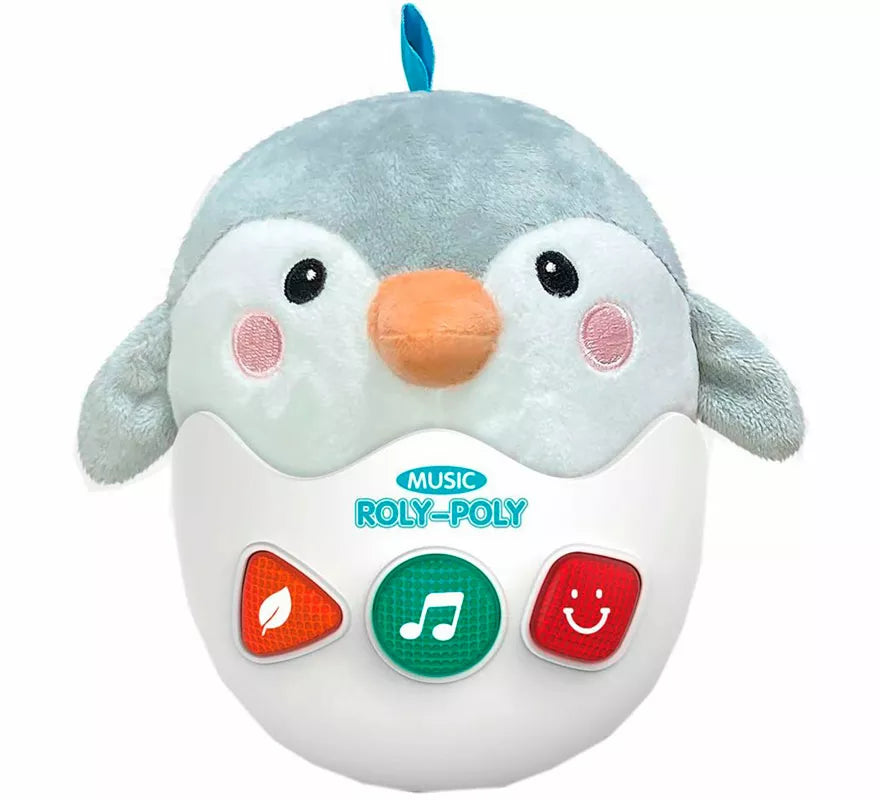 Translation missing: en.Pingüino Huevo Musical con Luz y Sonido de 22 cm