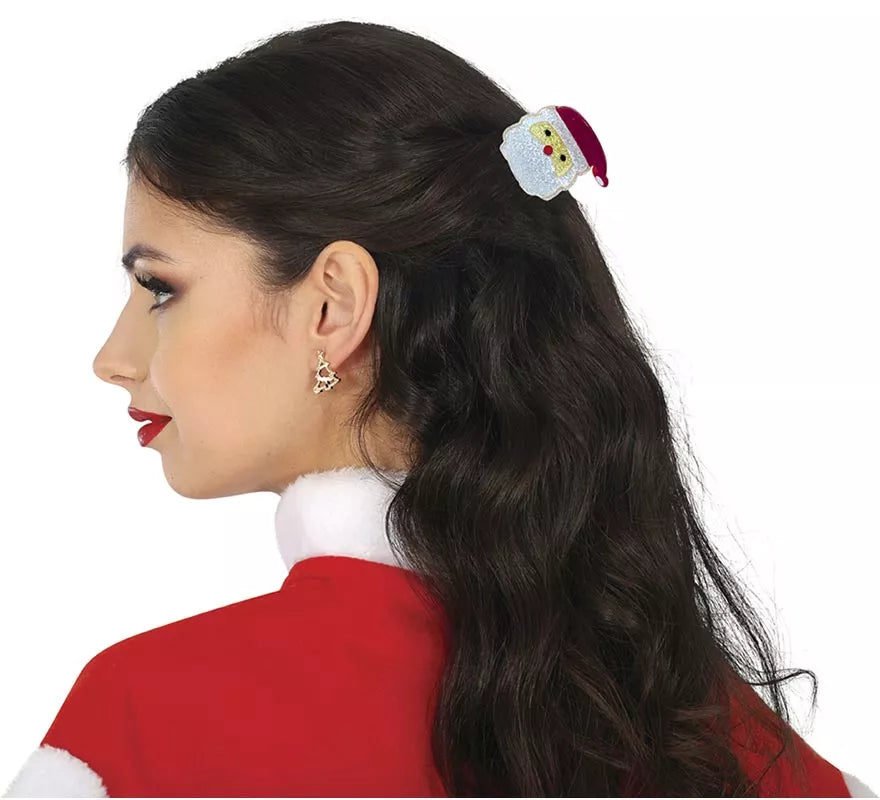 Translation missing: en.Pinza de Papá Noel para el Pelo de 4,5 cm