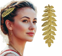 Gold Metal Laurel Clip
