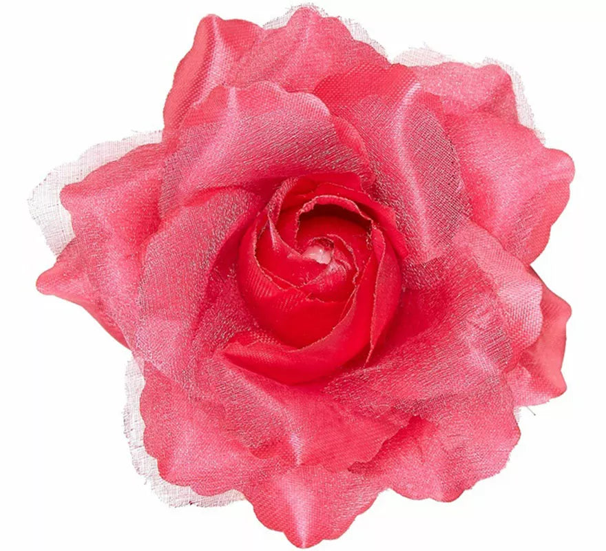 Pinza para Pelo en Forma de Rosa en varios colores