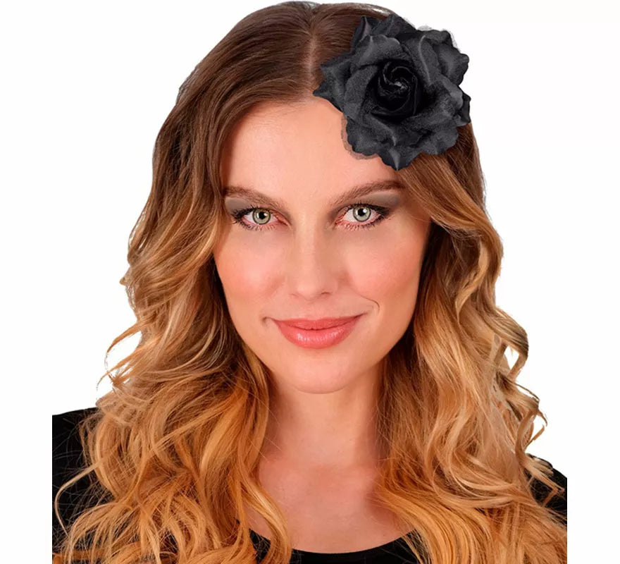 Pinza para Pelo en Forma de Rosa en varios colores