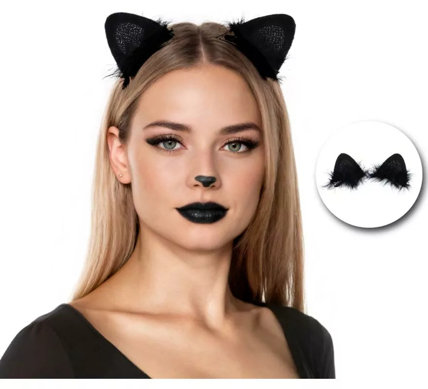 Pinzas Gatita negra