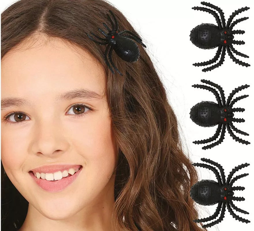 Pinzas para Pelo Arañas de 3 cm para niña