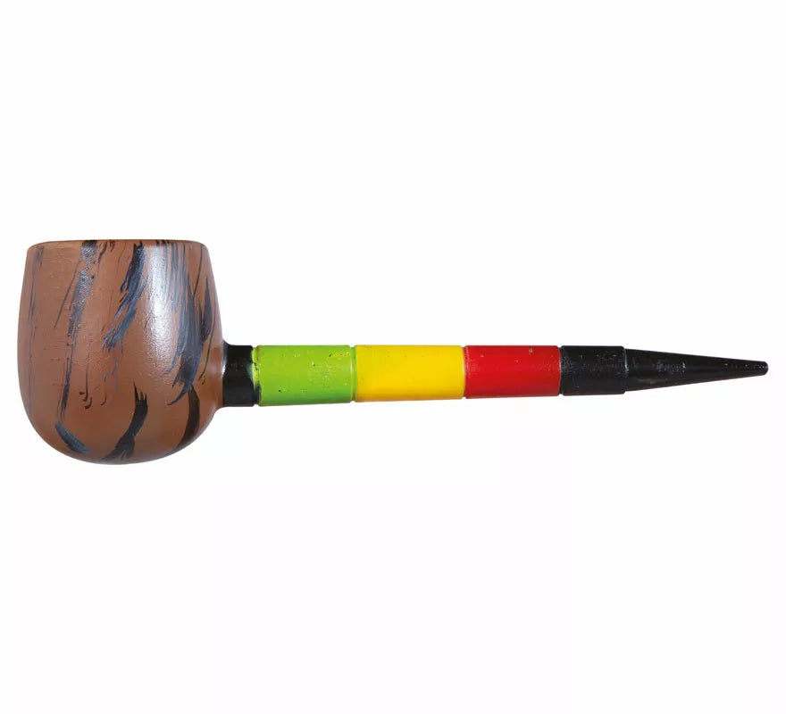Pipa Multicolor Caribeña de 18 cm
