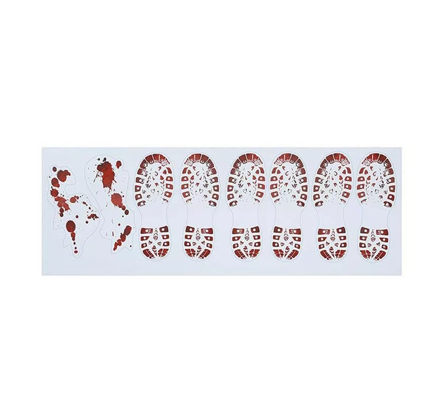Translation missing: en.Pisadas Botas con Sangre Adhesivas 2x25x70 cm
