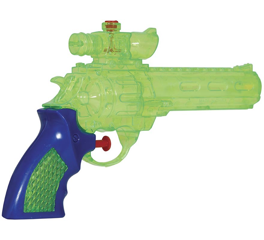 Pistola de Agua Transparente Colores 23 cm