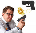 Pistola de Gomas Elásticas de 17 cm de Plástico de Juguete