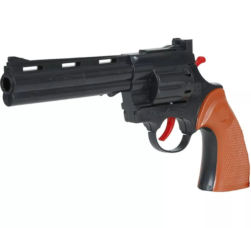 Pistola de Vaquero de 25 cm de Plástico de Juguete