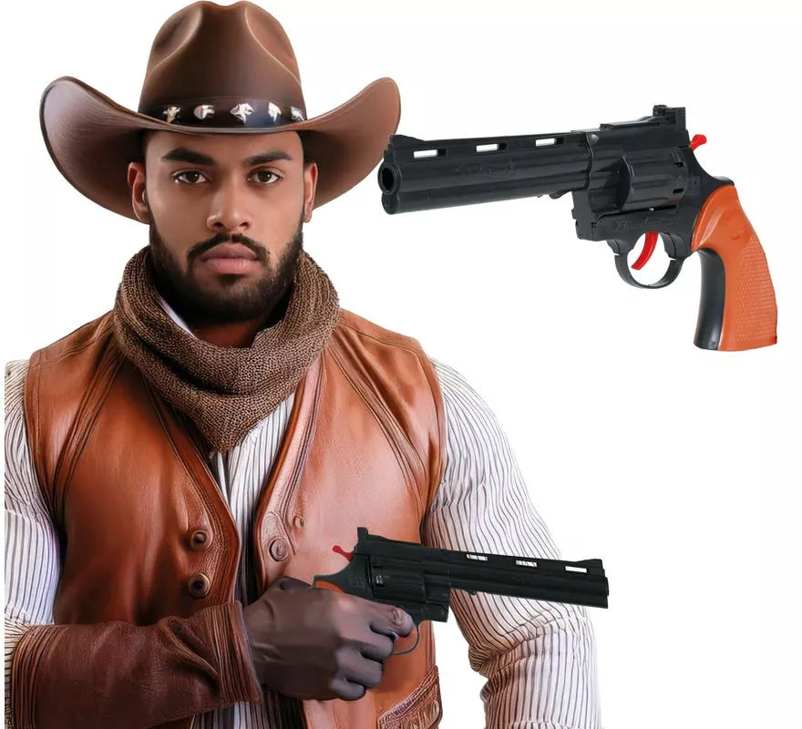 Translation missing: en.Pistola de Vaquero de 25 cm de Plástico de Juguete