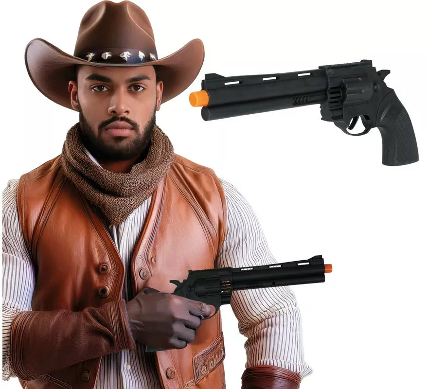 Translation missing: en.Pistola de Vaquero de 32 cm de Plástico de Juguete