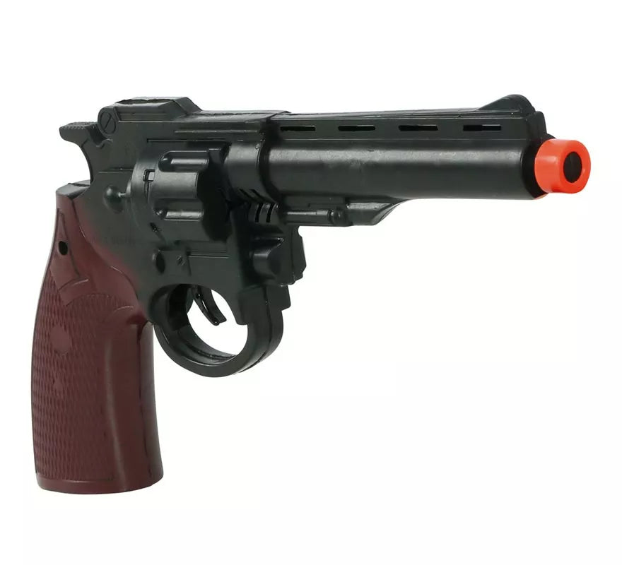 Pistola de Vaquero Negra de 28 cm