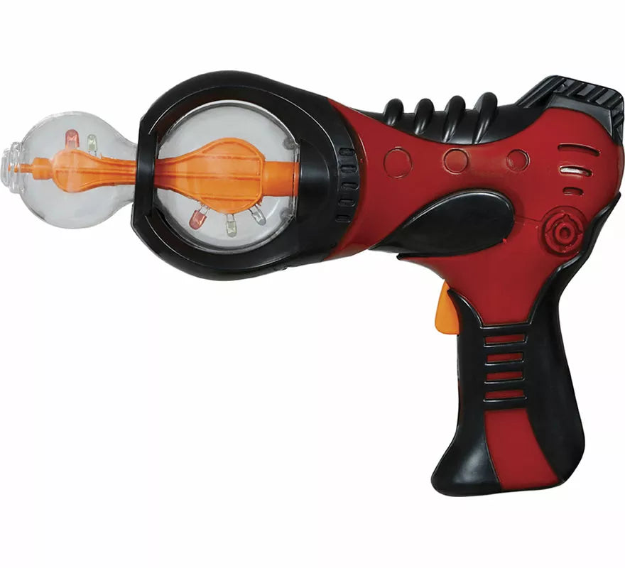 Pistola Espacial roja de 25 cm