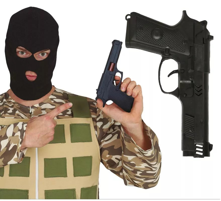 Translation missing: en.Pistola Militar Negra de 23 cm