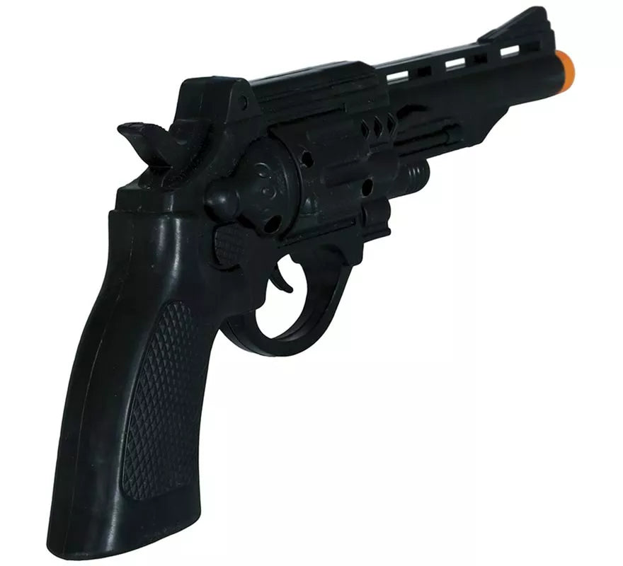Pistola negra clásica de 27 cm