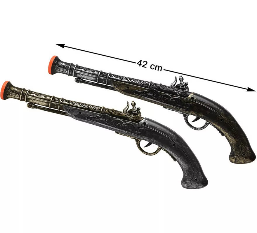 Translation missing: en.Pistola o Trabuco Pirata de 42 cm en 2 colores surtidos