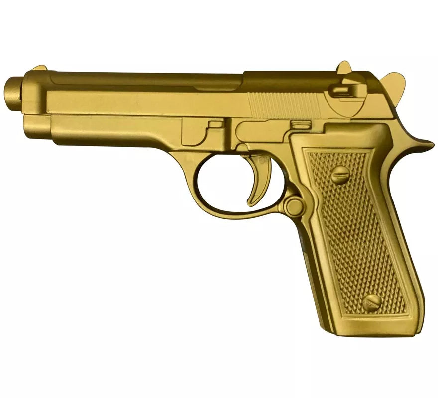 Translation missing: en.Pistola oro metalizado de 22x13 cm