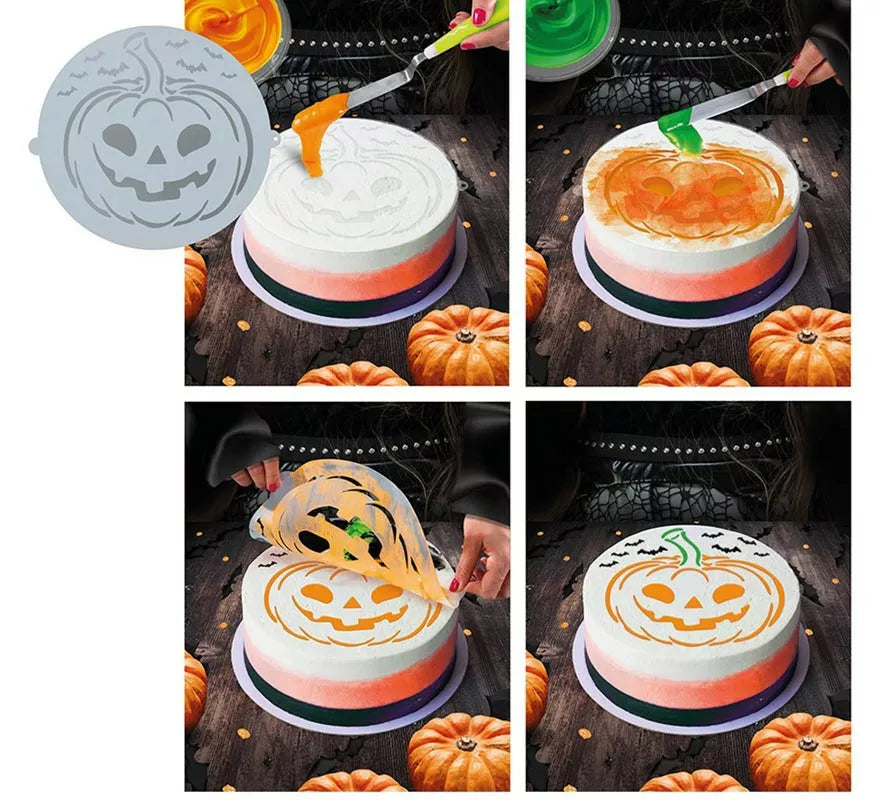 Translation missing: en.Plantilla de Calabaza Decoración Pasteles 25 cm