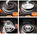 Plantilla de Calavera Decoración Pasteles 25 cm