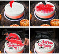 Plantilla de 'Happy Halloween' Decoración Pasteles 25 cm